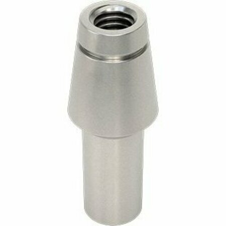 BSC PREFERRED Tube-End Weld Nut Left-Hand Threaded for 3/8 OD and 0.058 Wall Thickness 10-32 Thread 94640A872